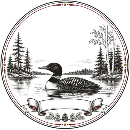 A loon on the Chain of Lakes — the Pilot-Independent emblem