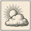 Partly sunny, going on m