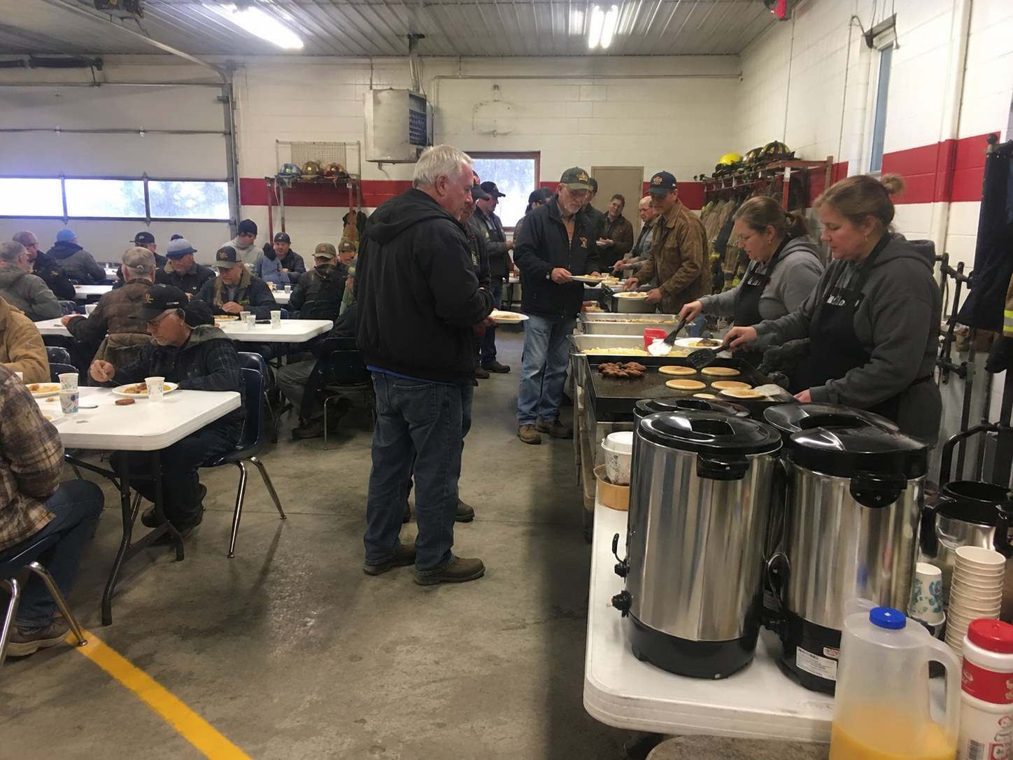 Opener Breakfast at Fire Hall, 4:30 a.m. photo