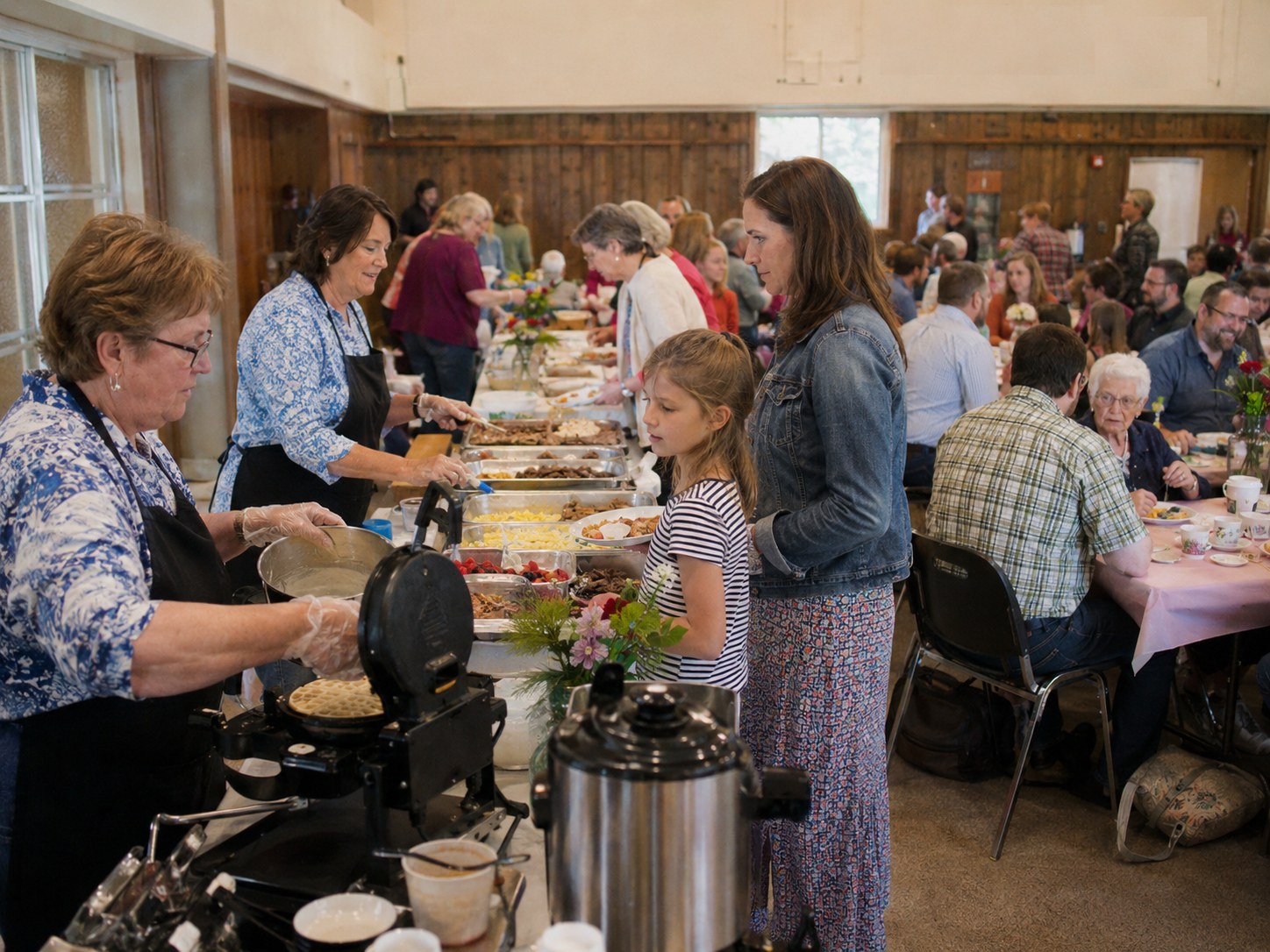 Mother’s Day Brunch Exhausts Both Waffle Irons photo