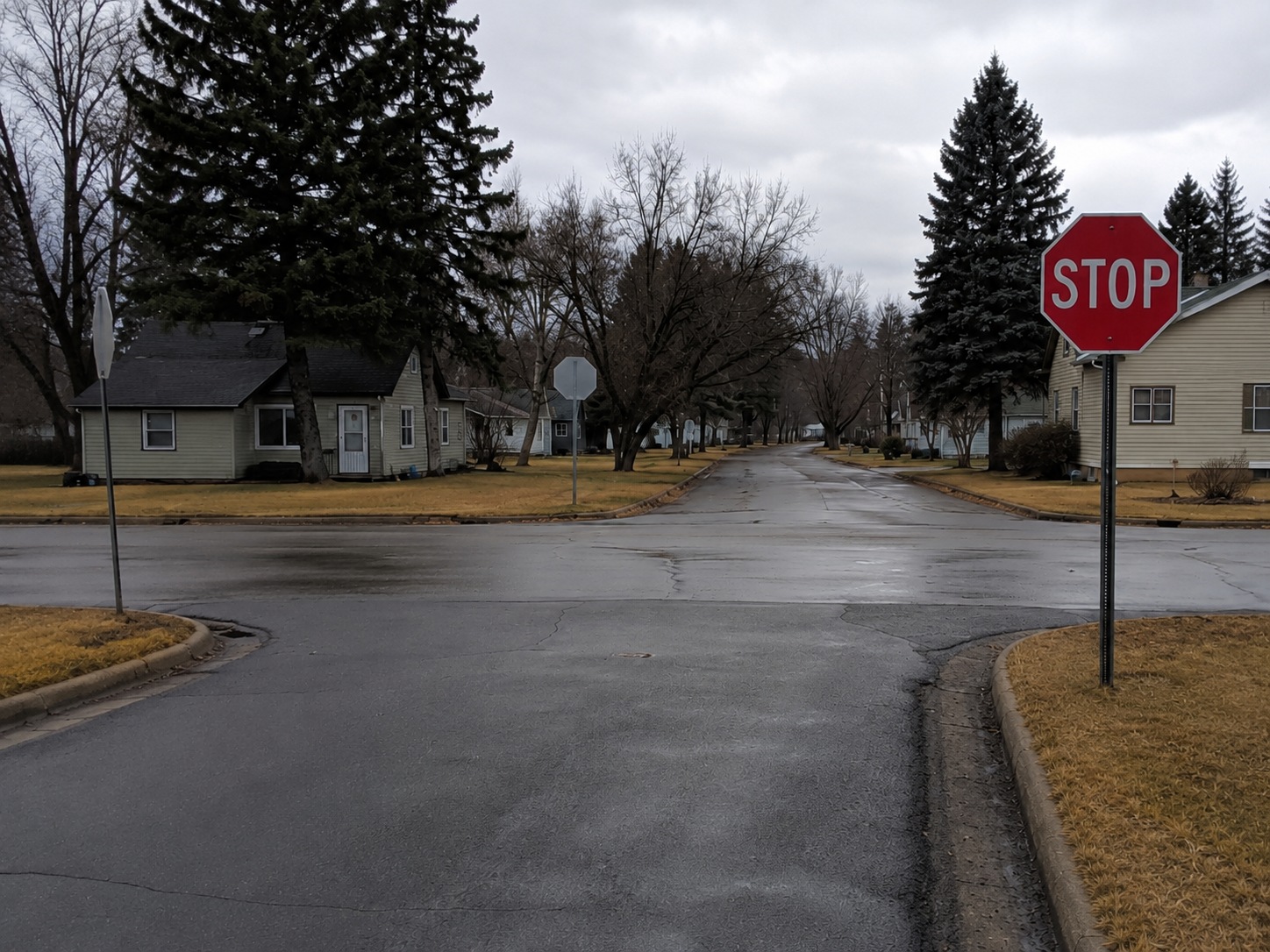 Town Debates Stop Sign, Continued From 1957 photo