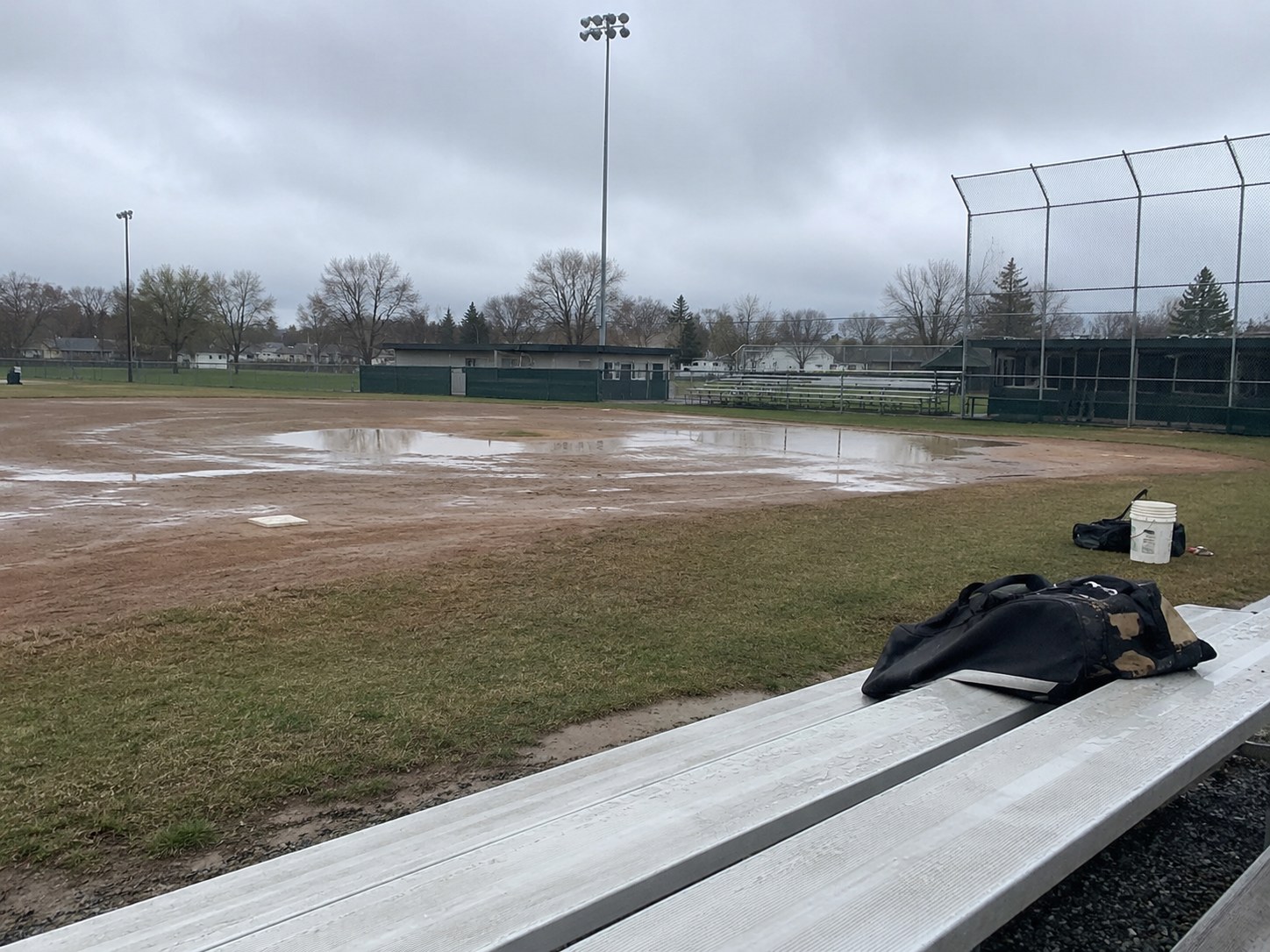 Pike Baseball Rained Out, Then Discussed Anyway photo