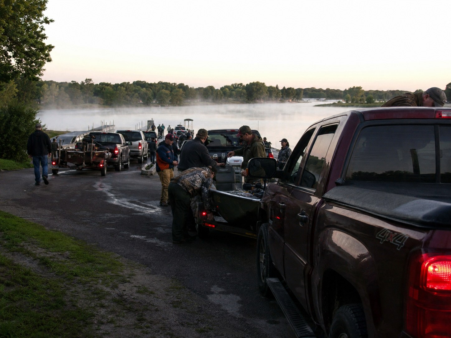 Fishing Opener Draws Hundreds to the Chain photo