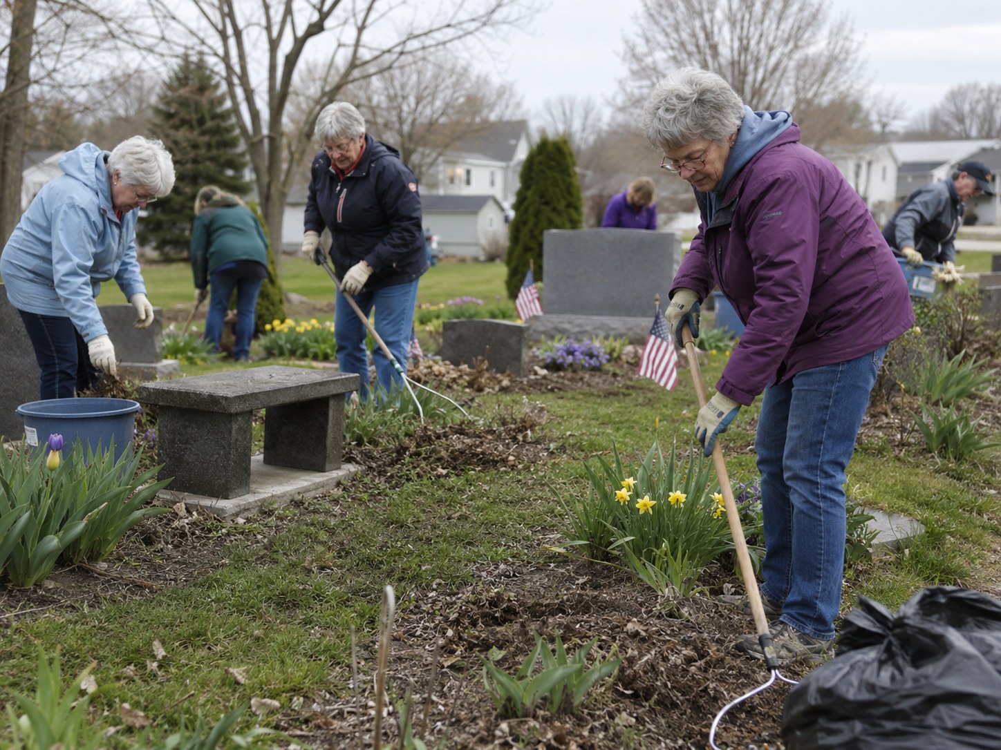 Memorial Garden Cleanup Set for Thursday photo