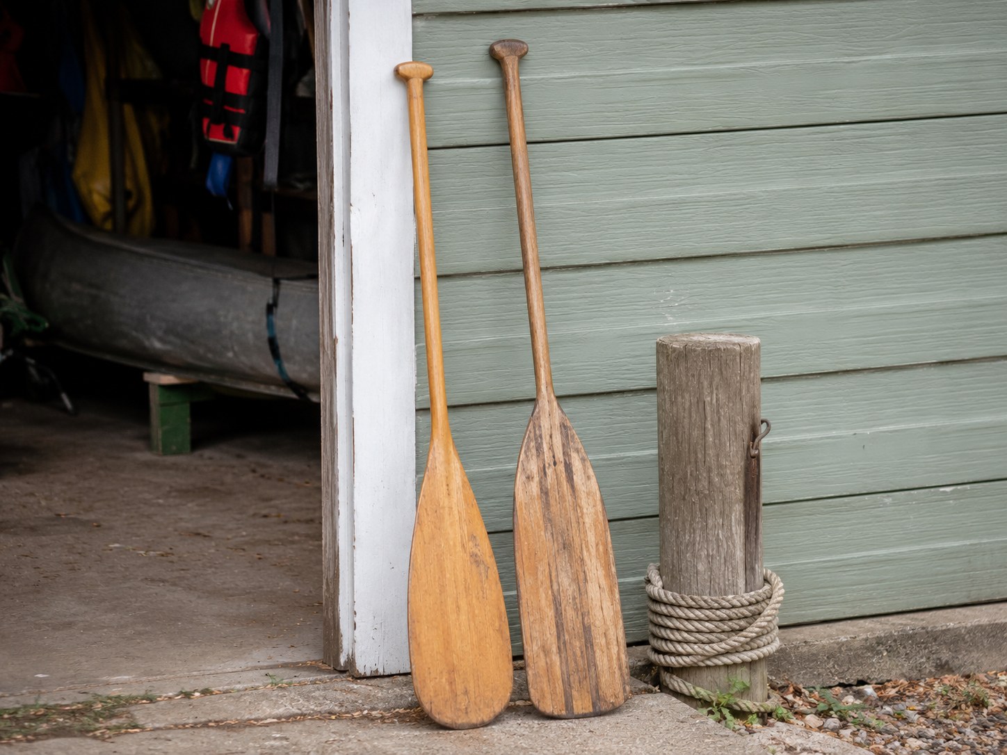 For Sale: Two Canoe Paddles, One Opinion photo