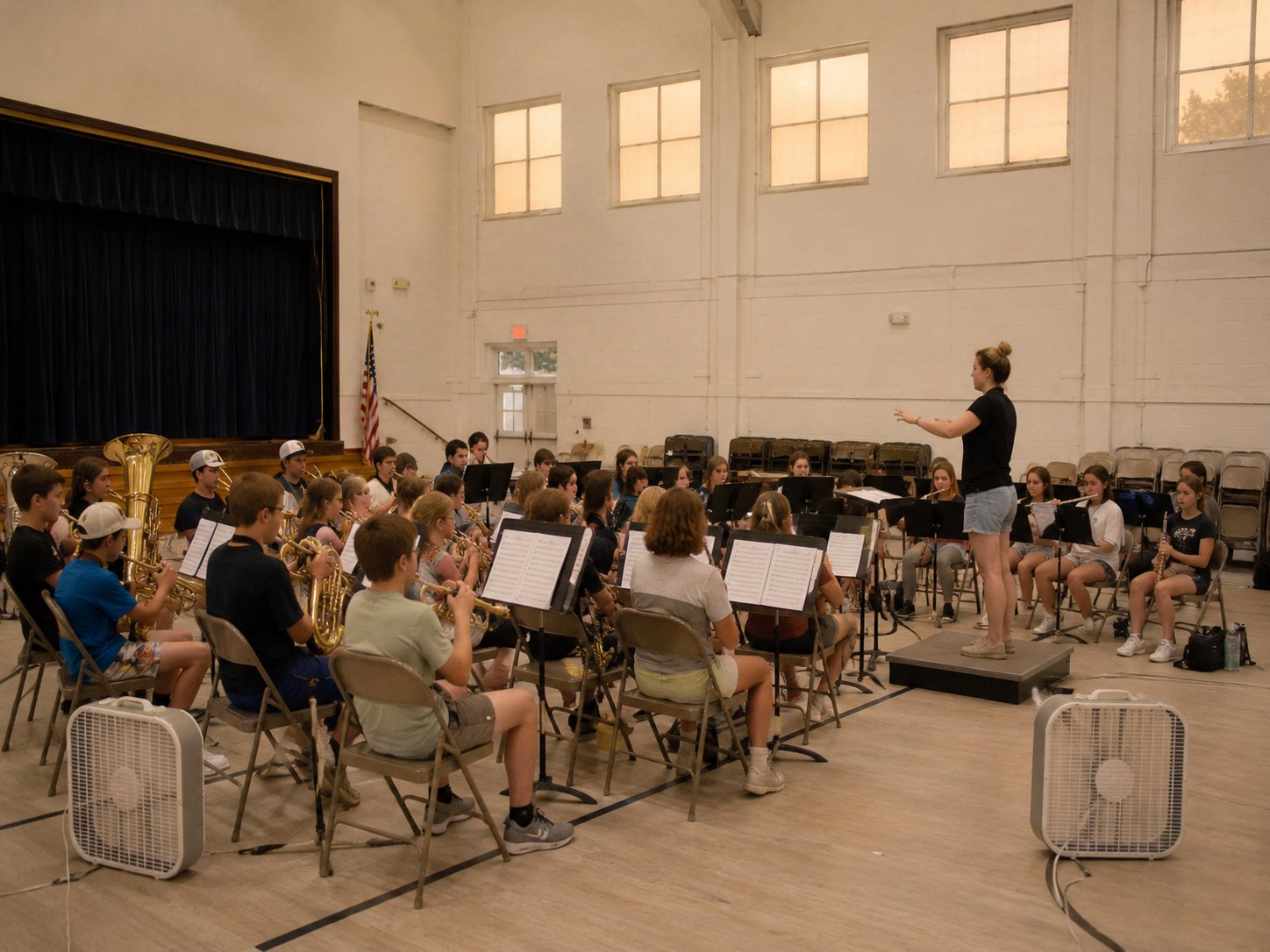 Final Week of Band Camp Moves Into the Gym, Where the Melody Not Only Survives but Echoes photo