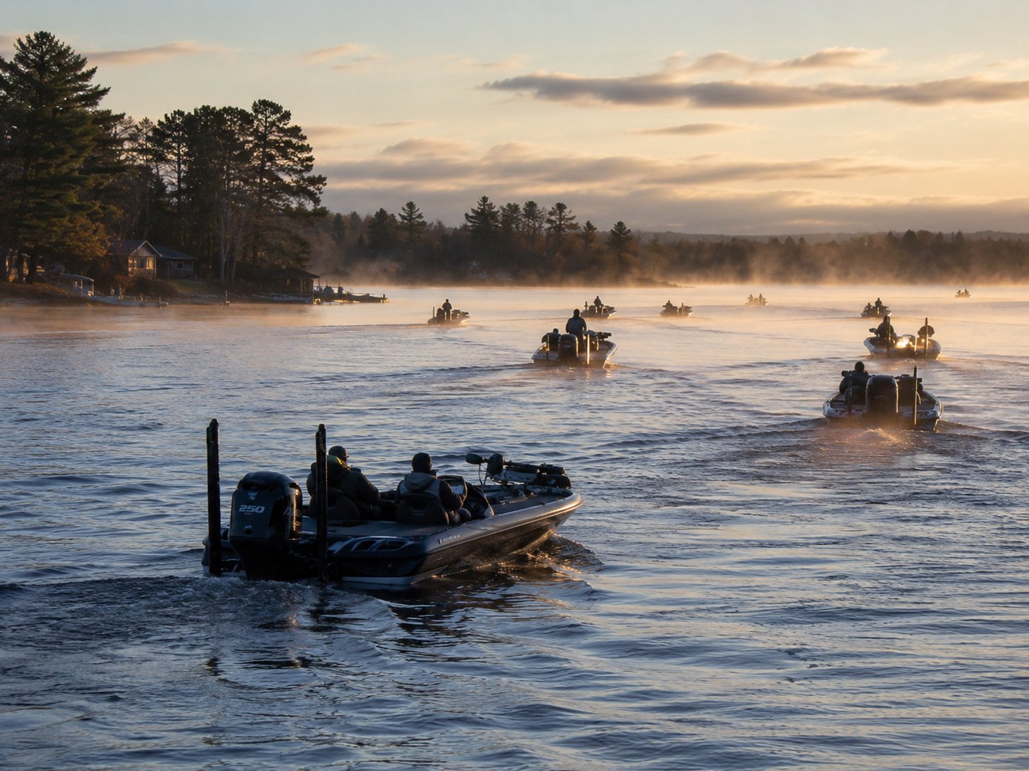 Fifty Boats Expected Saturday for the Loon Lake Bass Tournament photo
