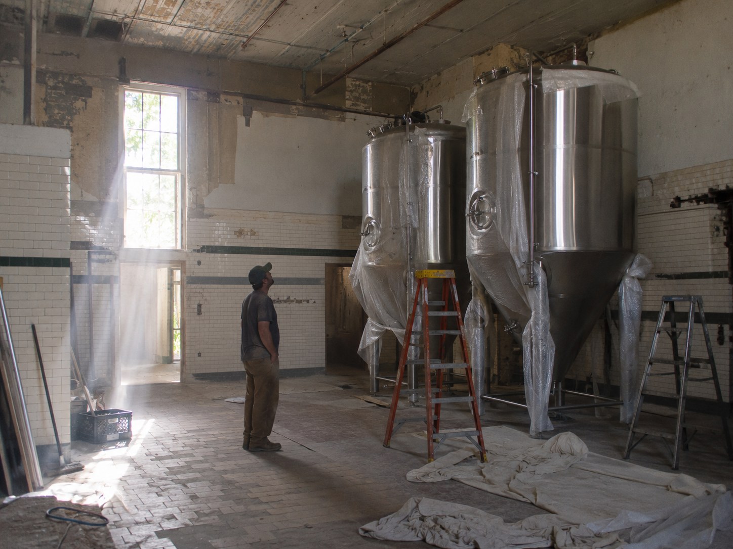 A Brewery for the Creamery: the Building Empty Since 1987 Gets a Second Life in August photo