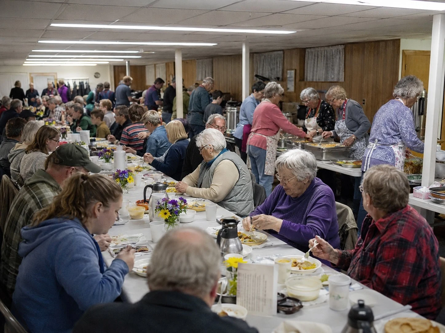 First Lutheran church fellowship gathering