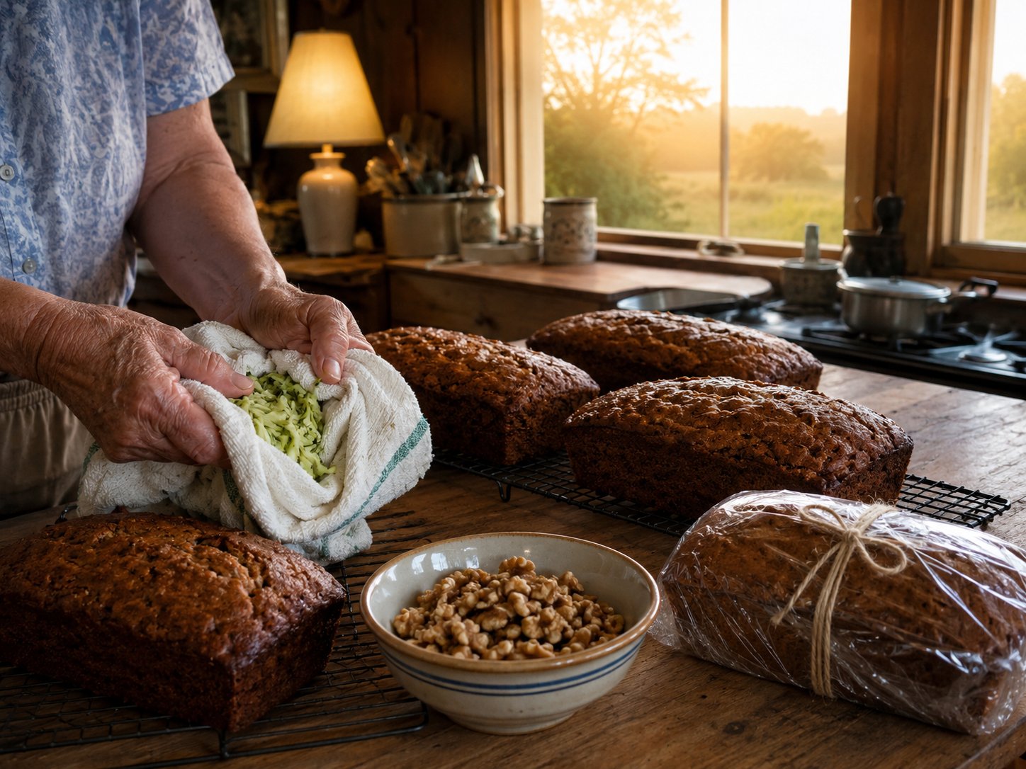 The Zucchini Enters Its Bread Phase, the Klatch Goes Indoors, and the Coffee Sets a Record Nobody Is Counting photo
