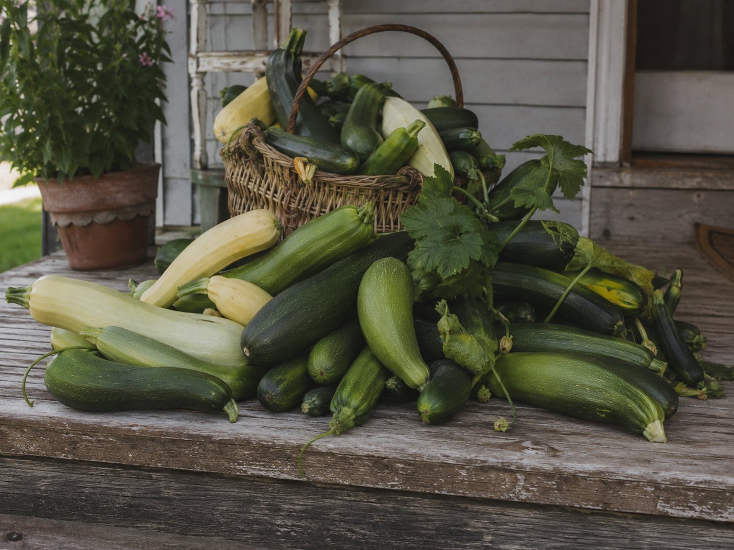 The Zucchini Cometh, and the Trombones Are Already Here photo