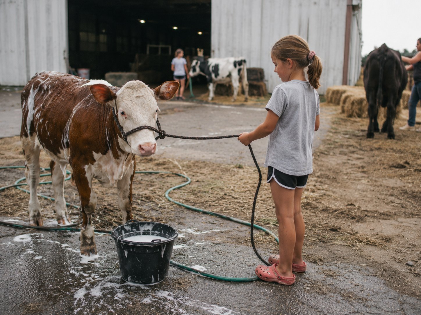 Entries Close August 1; the 4-H Barns Fill and the Pumpkins Sulk photo