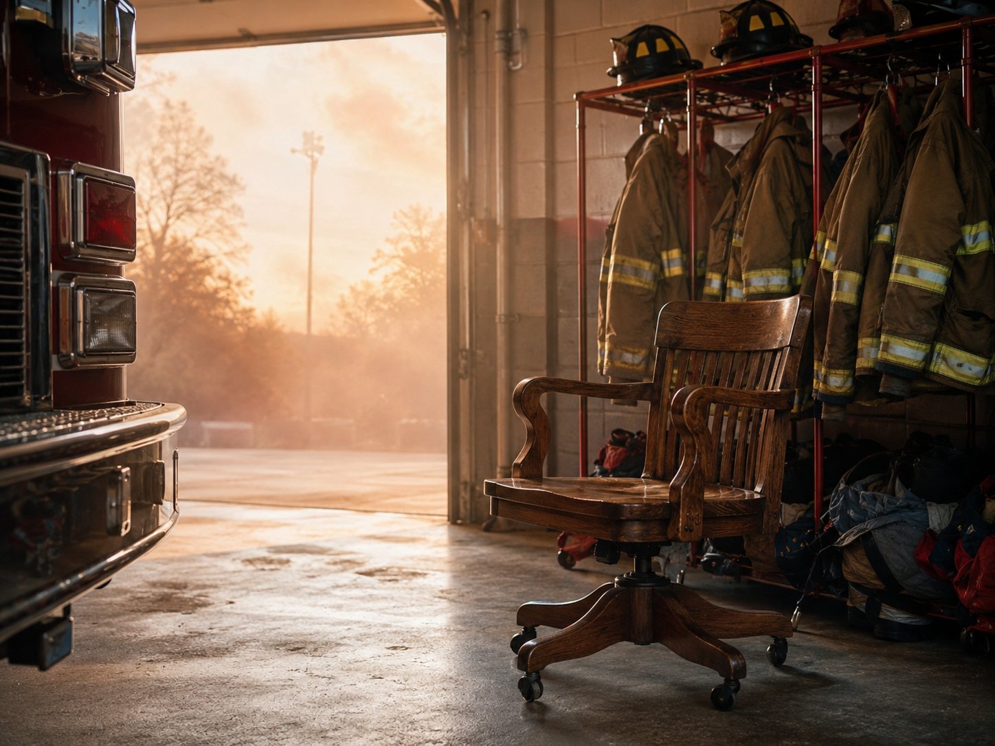 Fire Hall Asserts Out-of-Season Claim to the Disputed Chair, Citing “Elevated Operational Tempo” photo