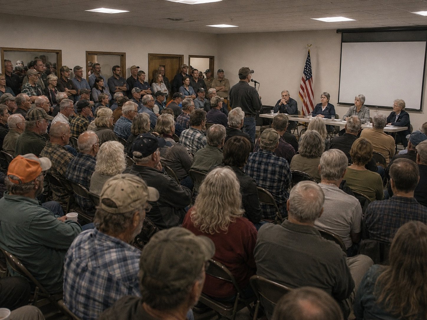 Full House, Forty Speakers, No Vote: Pasture Question Goes Under Advisement photo