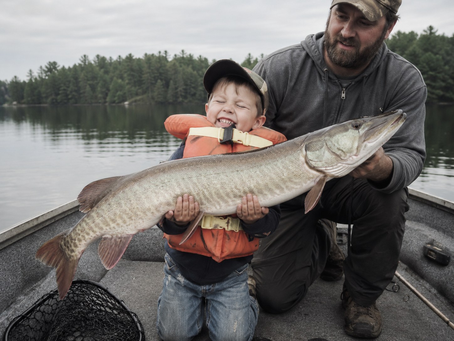 A Four-Year-Old, a Fifty-One-Inch Muskie, and a Story Whitefish Lake Will Tell for Years photo