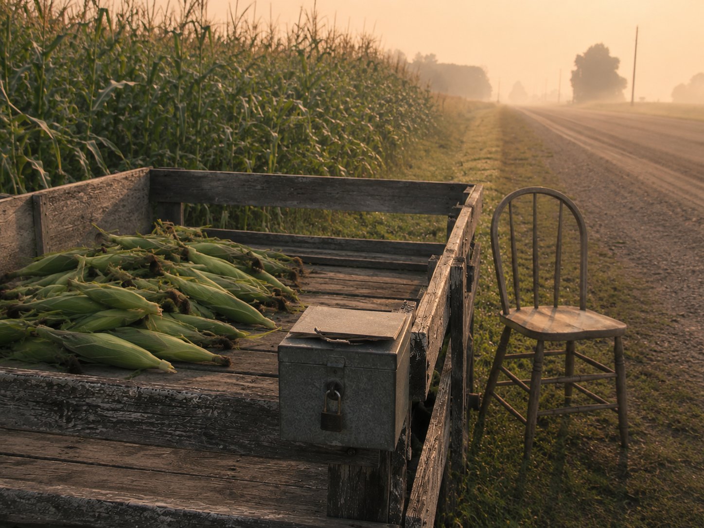 Arvid Paulson, 89: Sixty Summers of Sweet Corn, Picked at Six, Sold by Nine, Gone by Noon photo