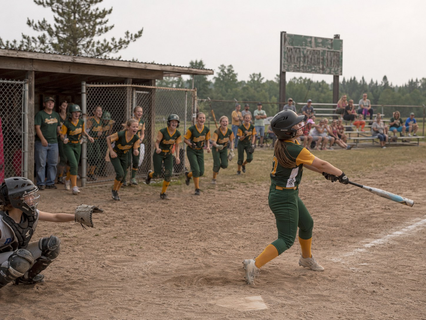 Three Grand Slams, Three Sisters, One Afternoon: The Vekved Triplets Make the Scorebook Surrender photo